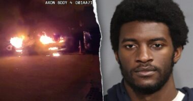 Accused anti-Israel arsonist turns himself in for allegedly torching 10 NYPD vehicles ahead of protest: feds
