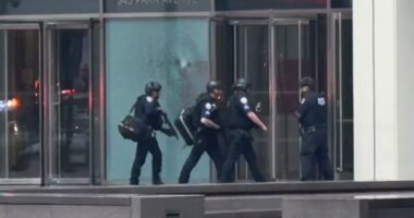 Active shooter report prompts massive police response in midtown Manhattan business district