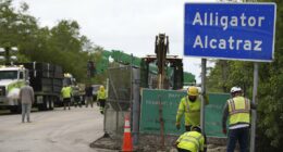 'Alligator Alcatraz' worker fired after massive security breach