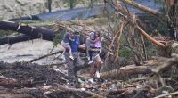Amazing Rescue of Woman in Tree, Stunning Video Shows Just How Fast TX Flood Waters Rose