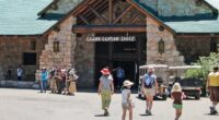 An official says a historic Grand Canyon lodge has been destroyed by wildfire