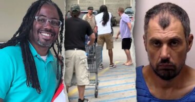 Armed Marine veteran stops Michigan Walmart stabbing suspect