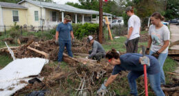 Armies of Texas volunteers dig out, clean up, after fatal floods