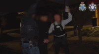 The man is expected to be questioned over his involvement in the firebombing attack.