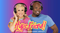 Ashley Eckstein (Ahsoka) and Michael James Scott (Braodway's Genie) launch 'HypeFriend!' podcast, host Her Universe Show at SDCC