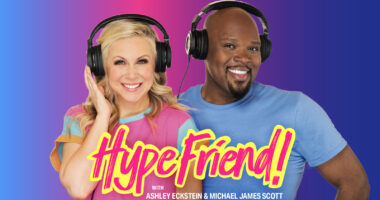 Ashley Eckstein (Ahsoka) and Michael James Scott (Braodway's Genie) launch 'HypeFriend!' podcast, host Her Universe Show at SDCC