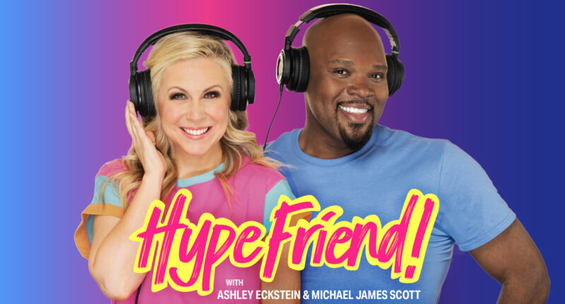 Ashley Eckstein (Ahsoka) and Michael James Scott (Braodway's Genie) launch 'HypeFriend!' podcast, host Her Universe Show at SDCC