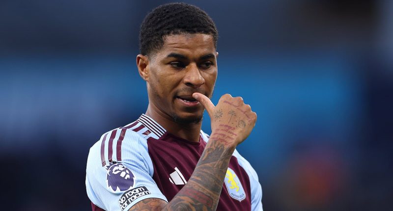 Aston Villa confirm they will NOT take up £40m buy option in Marcus Rashford's loan contract with outcast set to return to Man United training next week