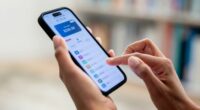 Online banking stock image