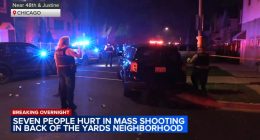 Back of the Yards, Chicago shooting: At least 7 seriously injured in mass shooting in 4800-block of South Justine Street, CPD says