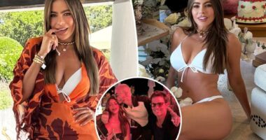 Bikini-clad SofÃ­a Vergara celebrates 53rd birthday in Sardinia