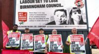 Bin strike war could cost Labour millions as loyal union threatens to withhold funding after suspending Angela Rayner