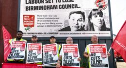 Bin strike war could cost Labour millions as loyal union threatens to withhold funding after suspending Angela Rayner