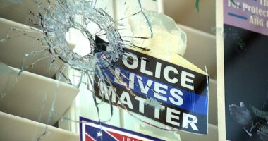Blue city resident vows to keep pro-Trump political displays on home despite second shooting attack