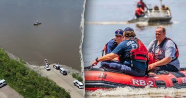 Bodies of 3 men recovered from Mississippi River after swimming, fishing on sandbar