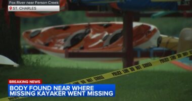 Body of missing kayaker found in Fox River, St. Charles Fire Department says