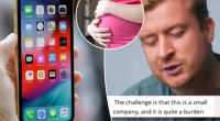 Boss under fire after texts to pregnant employee revealed