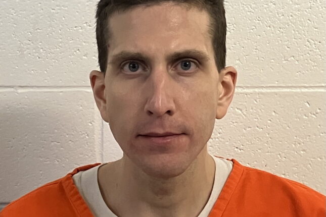 Mugshot of Bryan Kohberger.