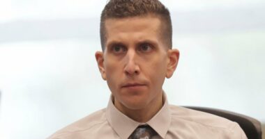 Brian Kohberger in court.