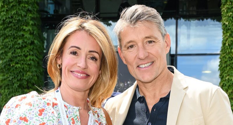 Cat Deeley leads celeb tennis fans on day four of Wimbledon