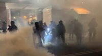 Chaos erupts at ICE center as crowd storms cells