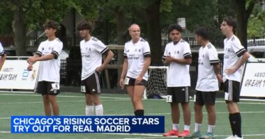Chicago area youth soccer players compete for chance at trip to Spain to train with Real Madrid