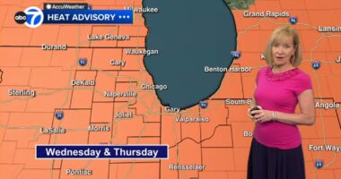 Chicago heat advisory: Weather forecast includes dangerous heat for area Wednesday and Thursday with heat index 100-110