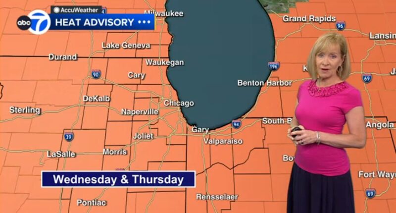 Chicago heat advisory: Weather forecast includes dangerous heat for area Wednesday and Thursday with heat index 100-110