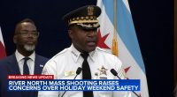 Chicago police, Mayor Brandon Johnson address safety concerns for July 4, 2025 weekend after River North mass shooting