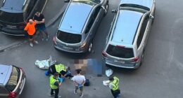 SBU Colonel Ivan Voronych, 50, was shot dead by a masked assassin in Kyiv