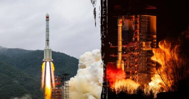 Chinese satellites complete groundbreaking mission 22,000 miles above Earth