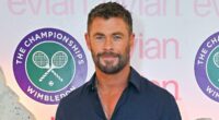 Chris Hemsworth attends Wimbledon without his wife Elsa Pataky