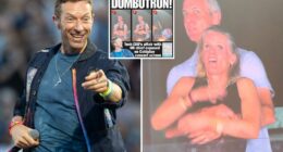 Chris Martin courts scandal again at first show since Astronomer kiss-cam controversy â but issues a cheeky warning