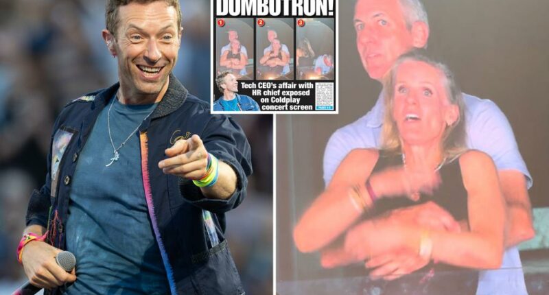Chris Martin courts scandal again at first show since Astronomer kiss-cam controversy â but issues a cheeky warning