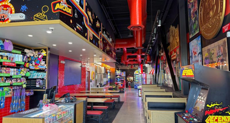 Chuck E. Cheese Is Opening an Arcade Concept for Adults