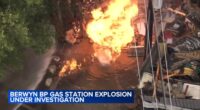Cleanup underway after explosion, fire destroys Berwyn BP gas station on Ogden Avenue