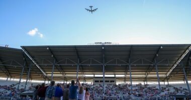 Close call between a B-52 bomber and a commercial jet over North Dakota puts focus on small airports