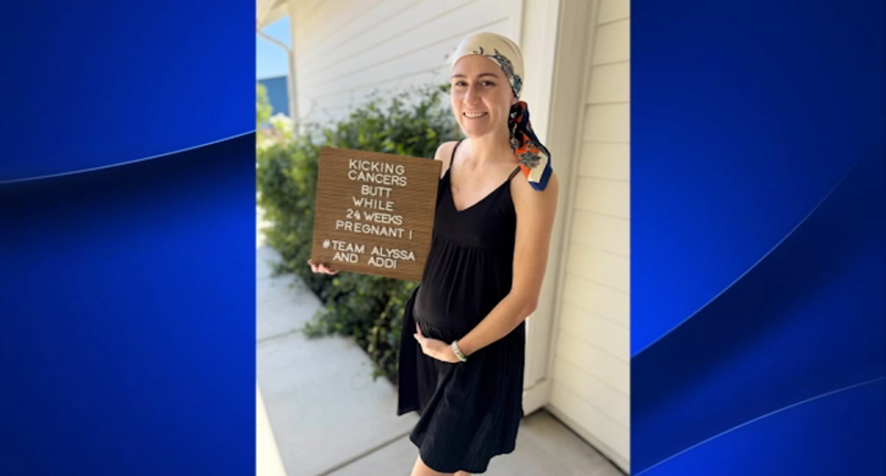 Clovis woman Alyssa Kincaid battles stage 4 lymphoma cancer after symptoms while five months pregnant in California