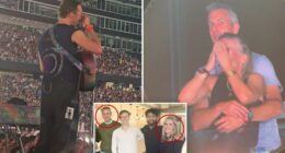 Coldplay's Chris Martin pokes fun at affair comment in viral concert video