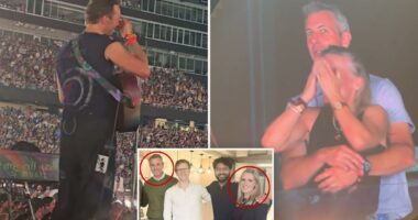 Coldplay's Chris Martin pokes fun at affair comment in viral concert video