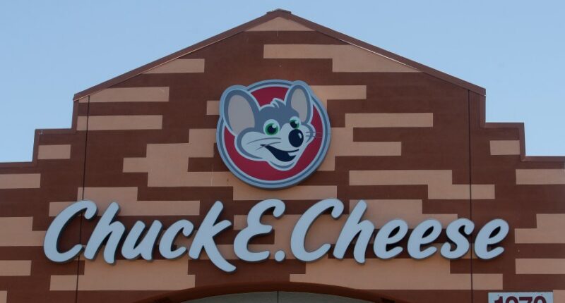 Costumed Chuck E. Cheese employee arrested in front of children