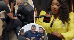 Crockett said she 'broke down in tears' watching Alex Padilla get forcibly removed from press conference