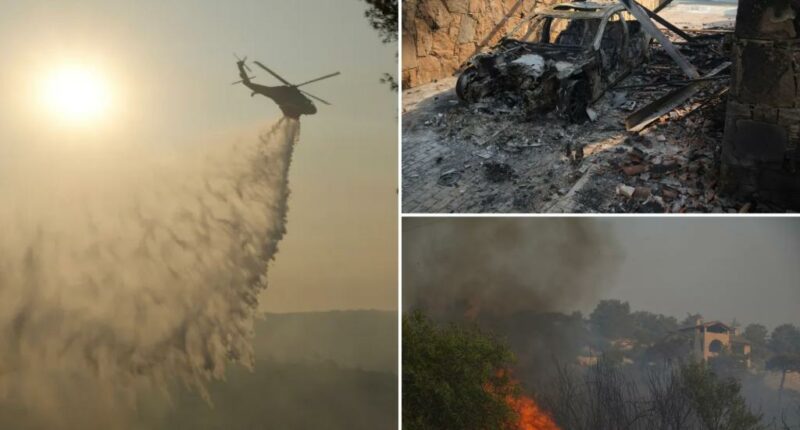 Cyprus wildfire in Troodos mountains destroys homes and cars, two bodies found