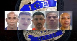 DHS arrests five illegal immigrants convicted of serious crimes, including murder and child abuse