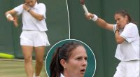 Daria Kasatkina suffers 'unfortunate' wardrobe mishap in Wimbledon loss