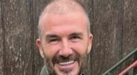 David Beckham, 48, shows off a VERY sparse buzzcut