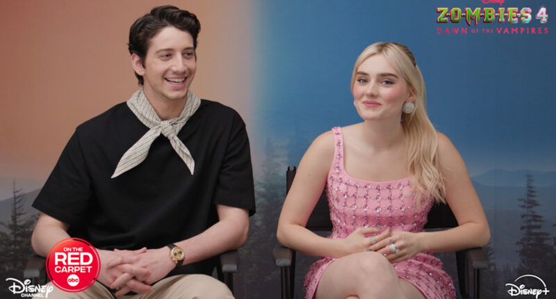 Daywalkers vs Vampires: Milo Manheim, Meg Donnelly, Freya Skye, Malachi Barton on the new rivalry in 'ZOMBIES 4'
