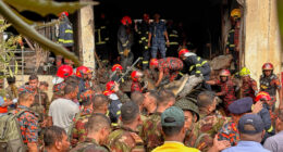 Death toll rises after a Bangladesh Air Force jet crashes into Dhaka school