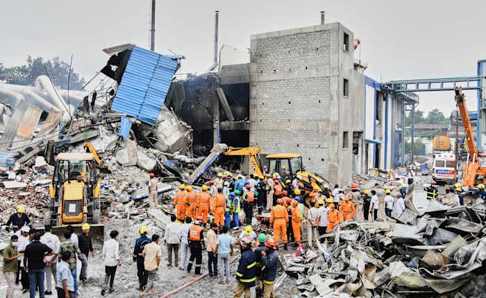 Death toll rises to 36 following an explosion and fire at a southern India pharmaceutical factory
