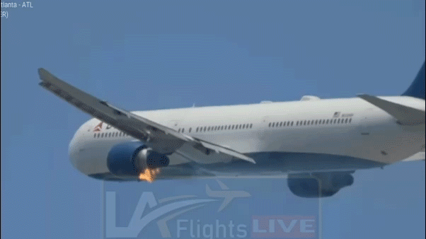 Delta plane fire